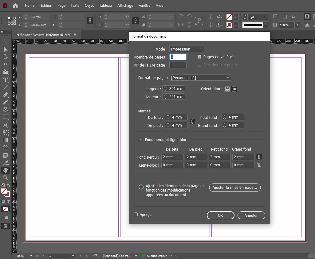 hacer un revista en InDesign etapa 1