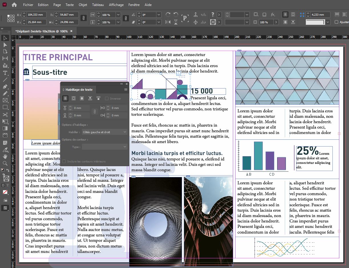 hacer un revista en InDesign etapa 5